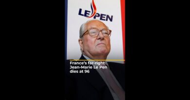 France’s far-right Jean-Marie Le Pen dies at 96 | AJ #shorts