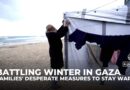 Gaza families endure winter hardships in fragile shelters amid displacement and constant threats