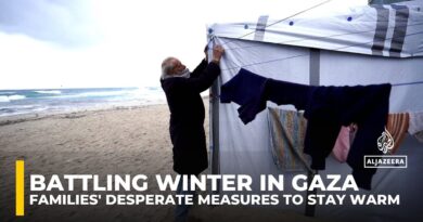 Gaza families endure winter hardships in fragile shelters amid displacement and constant threats