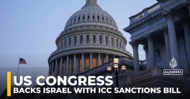 ICC sanctions bill sends message of support to Israel from US Congress: AJE correspondent