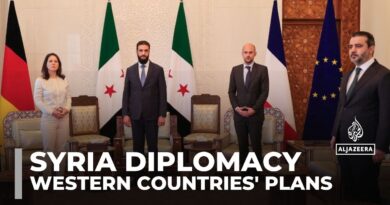 International leaders engages with new govt to discuss sanctions and future of Syria