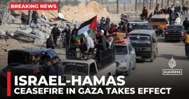 Israel-Hamas ceasefire in Gaza takes effect