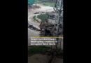 Israeli bulldozer filmed destroying roadway in occupied West Bank | AJ #shorts