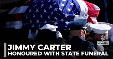 Jimmy Carter honoured with state funeral in Washington, DC