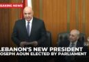 Lebanon: Parliament elects army chief Joseph Aoun as president, ending a 2-year deadlock