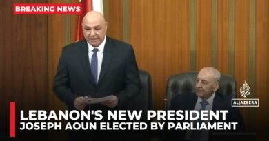 Lebanon: Parliament elects army chief Joseph Aoun as president, ending a 2-year deadlock