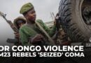 M23 rebels claim seizing key DR Congo city of Goma