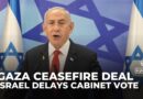 Netanyahu accuses Hamas of reneging on parts of ceasefire deal