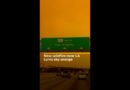 New wildfire near LA turns sky orange | AJ#shorts