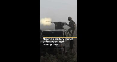 Nigeria’s military launch offensive on new rebel group | AJ #shorts