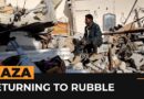 Palestinian family returns to destroyed home in Gaza | Al Jazeera Newsfeed