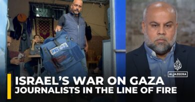 Palestinian journalists face life-threatening risks while reporting on Israel’s war on Gaza