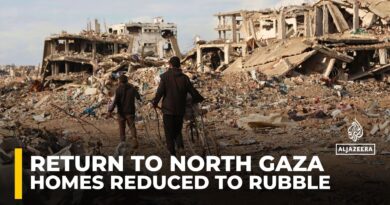 Palestinians return home to widespread destruction in northern Gaza