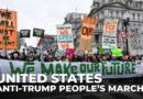 People’s march in DC: Thousands gather in US capital to protest Trump ahead of inauguration day