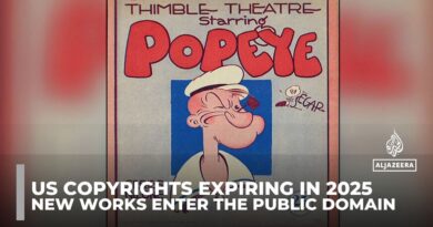 Popeye and Tintin among Us copyrights entering the public domain now that 2025 has begun