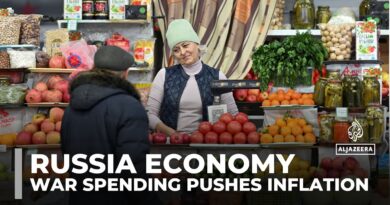 Russia faces economic turmoil as war spending drives food prices up