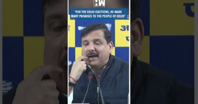 #Shorts | “For the Delhi elections..” | AAP BJP | Sanjay Singh | PM Modi | Arvind Kejriwal | Atishi