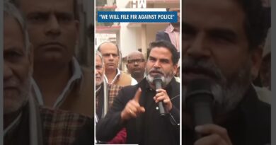 #Shorts | “We will file FIR against police” | Prashant Kishore | Bihar-Patna | BPSC Student Protest