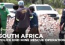 South African trapped miners: Police end mine rescue operation with 78 dead and 246 survivors