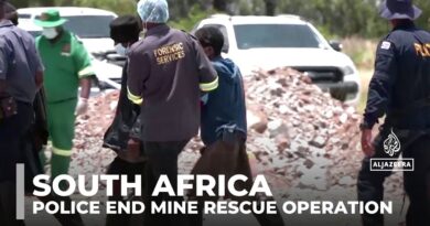 South African trapped miners: Police end mine rescue operation with 78 dead and 246 survivors