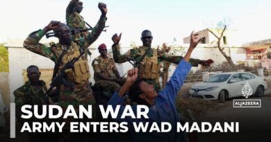 Sudan army says its forces enter Wad Madani in push to retake city from RSF