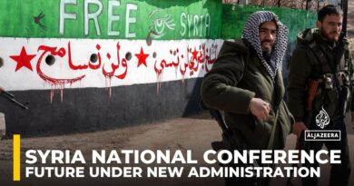 Syria prepares for a key national conference to shape its future under new administration