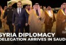 Syrian delegation arrives in Saudi Arabia: New govt seeking regional and international support