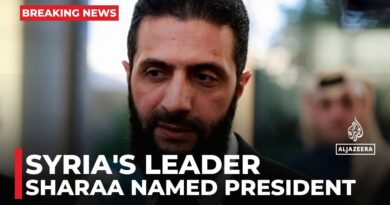 Syria’s leader Sharaa named president for transitional period