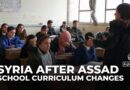 Syria’s new administration faces backlash after changing school curriculum