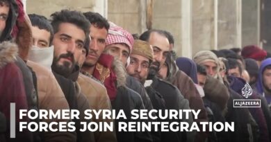 Syria’s transition: Former security forces register for reintegration