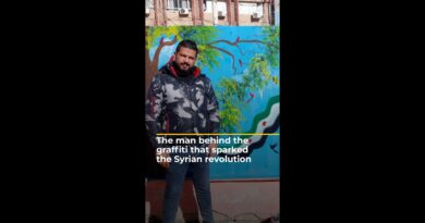 The man behind the graffiti that sparked the Syrian revolution | AJ #shorts