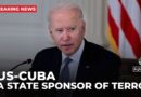 The US has announced the lifting of the designation of Cuba as a state sponsor of terror