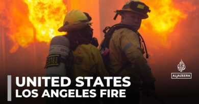 Thousands evacuated as Palisades fire razes homes in Los Angeles