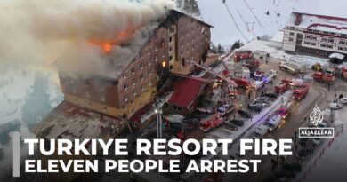 Turkiye arrests eleven people amid anger over deadly ski resort hotel fire