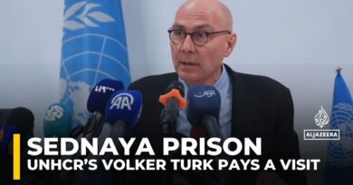 UNHCR’s Volker Turk visits Syria’s Sednaya prison, calls for inclusive governance