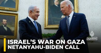 US President Biden and Israeli PM Netanyahu discuss ceasefire talks