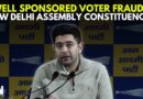 WATCH: AAP’s Rajya Sabha MP Raghav Chadha Calls Out ‘Voter Fraud’ In Delhi Ahead Of Assembly Polls