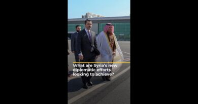 What are Syria’s new diplomatic efforts looking to achieve? | AJ #shorts