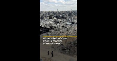 What is left of Gaza after 15 months of Israel’s war? | AJ #shorts