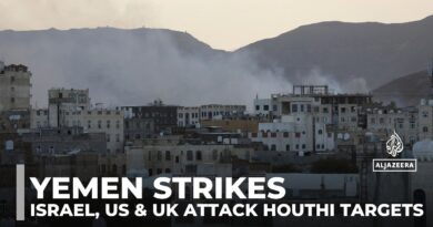 Yemen strikes: Israel, US and UK attack Houthi targets