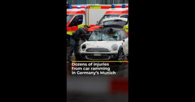 Dozens of injuries from car ramming in Germany’s Munich | AJ #shorts