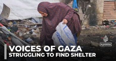 Gaza woman’s struggle for shelter amid devastation and loss