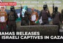 Hamas releases three Israeli captives