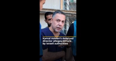 Kamal Adwan’s detained director alleges torture by Israeli authorities | AJ #shorts