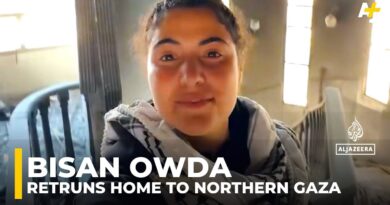 Palestinian journalist Bisan Owda returns home to northern Gaza after 15 months of war