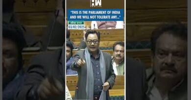 #Shorts | Kiren Rijiju: ‘This is the Parliament of..’ | Rahul Gandhi | BJP | Sansad | Xi Jinping