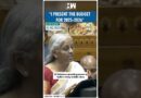 #Shorts | Nirmala Sitharaman presents Union Budget 2025-26 | Loksabha | Income Tax | Parliament