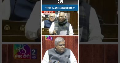 #Shorts | ‘This is anti-democracy’: Mallikarjun Kharge | Opposition | JPC-Waqf Bill | Congress | RS