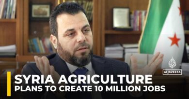 Syria plans 10 million agriculture jobs, climate action and water treaty reforms says new minister