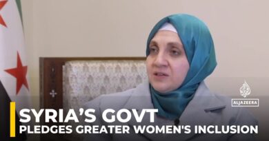 Syria’s govt pledges greater women’s inclusion in social and political spheres